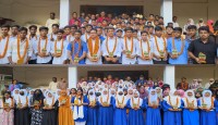 শার্শায় এসএসসি জিপিএ-৫ শিক্ষার্থীদের সংবর্ধনা প্রদান করেছে উপজেলা প্রশাসন