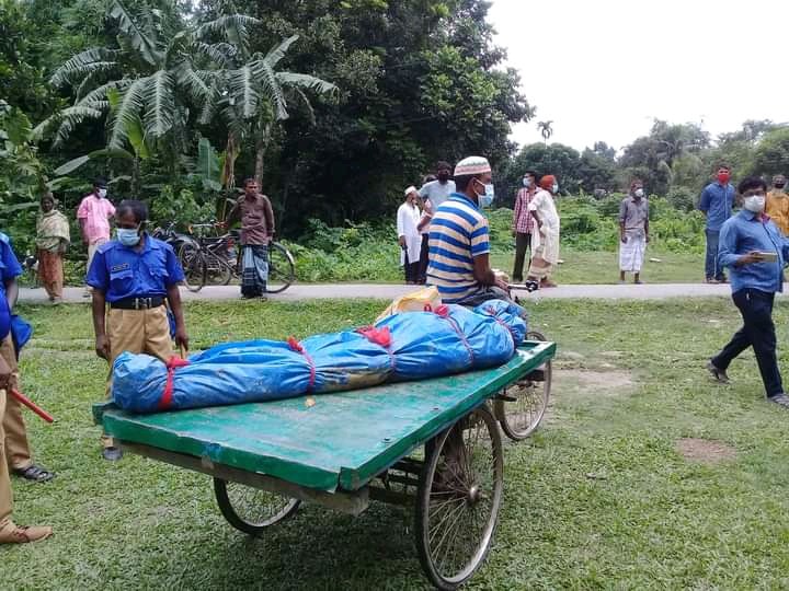 শিবপুরে মৃত্যুর ২ মাস পর কবর থেকে লাশ উত্তোলন