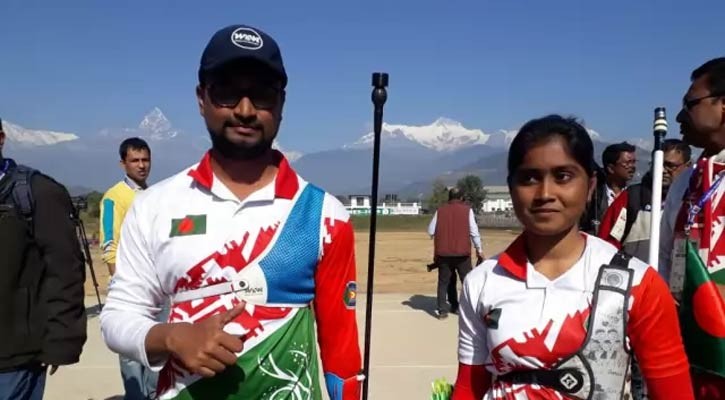 13th SAG: Archery brings three gold medals for Bangladesh