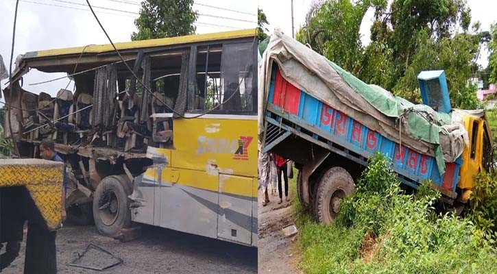 Bus-truck collision kills 2 in Chattogram
