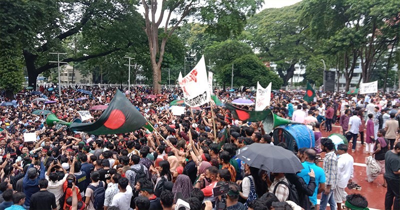 প্রধানমন্ত্রীর আলোচনার আহ্বান প্রত্যাখ্যান করেছে বৈষম্যবিরোধী ছাত্র আন্দোলন