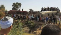32 killed, 66 injured as two trains collide in Egypt