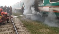 Fire at ‘Parabat Express’ train doused